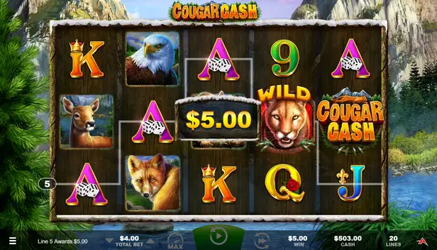 Read more about the article <strong>Cougar Cash Slot Review: RTP 96.26% (Ainsworth)</strong>