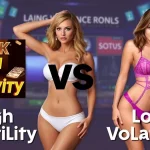 high volatility vs low volatility slots